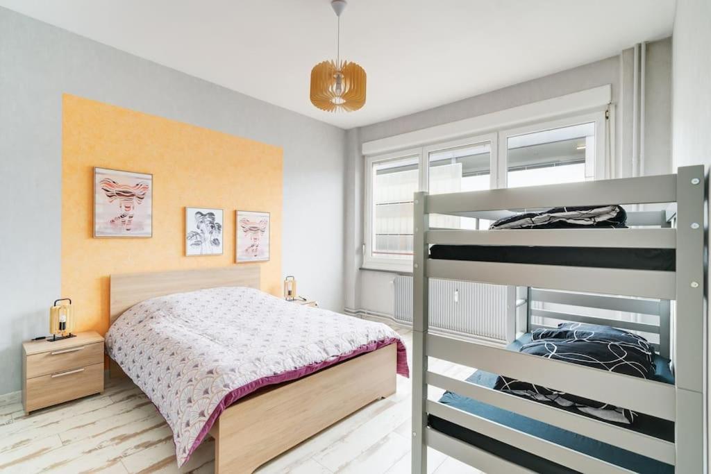 Superbe Appartement A Une Minute A Pied De La Gare Épinal Dış mekan fotoğraf